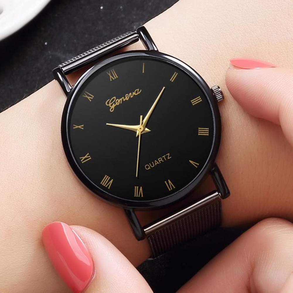 ⌚️NEW⌚️ Unisex Luxury Stainless Steel Quartz Watch - Picture 3 of 5